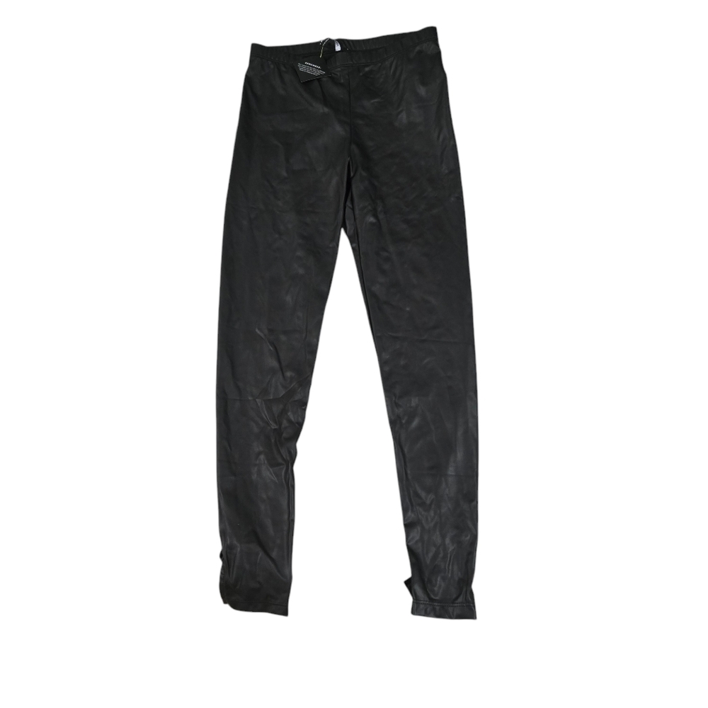 Nwt nastygal vegan leather pants with ankle bows